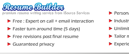 Resume Builder, India's leading Resume Development platform, let your resume speak for you, get noticed by HR managers. Benefit from our extensive experience in resume writing. Let your resume do the talking .